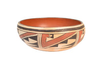 Hopi Pueblo Pottery Bowl By Garnet Pavatea