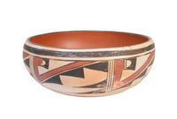 Hopi Pueblo Pottery Bowl By Garnet Pavatea