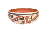 Hopi Pueblo Pottery Bowl By Garnet Pavatea