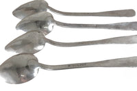 Navajo Sterling Silver Spoons By Fred Harvey Set of 4