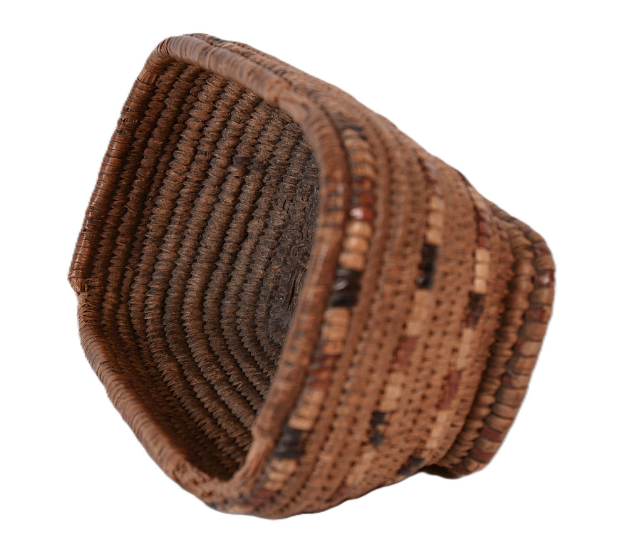 Thompson River Salish Rectangular Basket