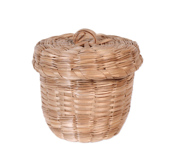 Cherokee Small Lidded Basket