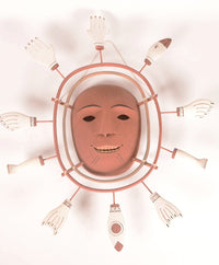 Eskimo Mask By Larry Float Sr