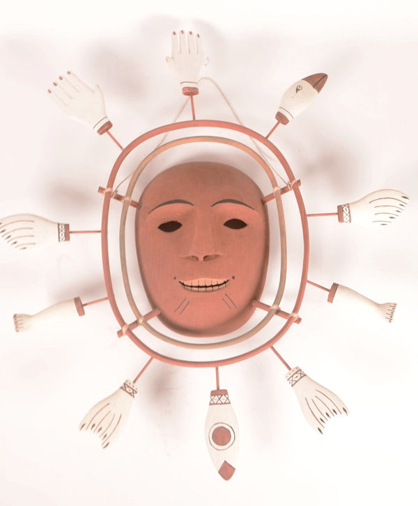 Eskimo Mask By Larry Float Sr