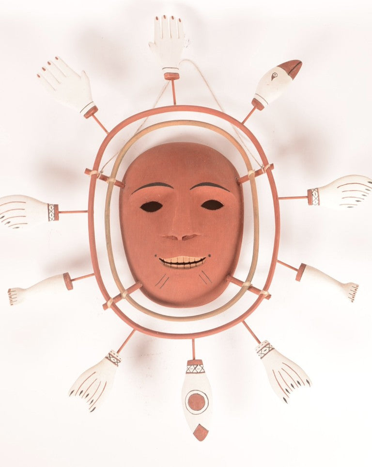 Eskimo Mask By Larry Float Sr