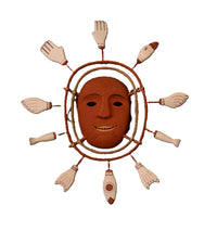 Yup'I k Eskimo Spirit  Mask  by Larry Float Sr