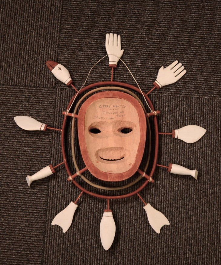 Eskimo Mask By Larry Float Sr