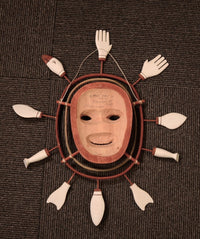 Eskimo Mask By Larry Float Sr