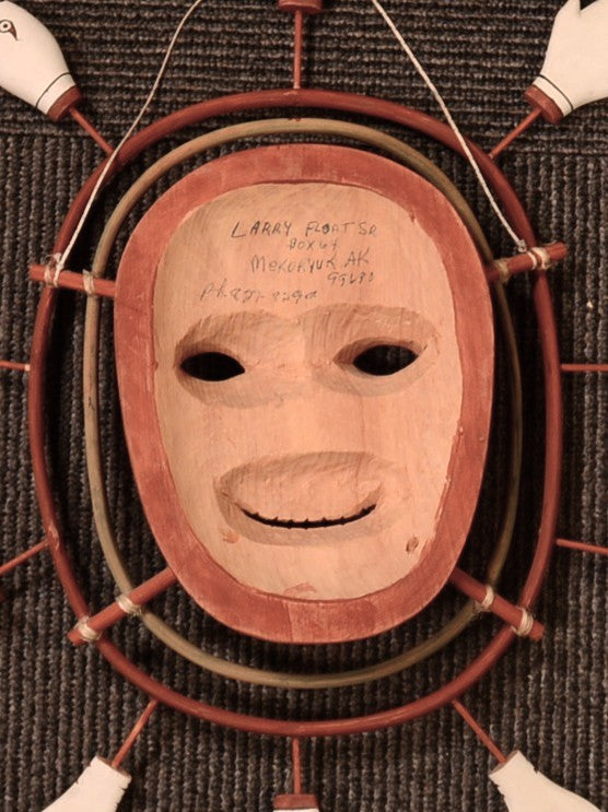 Eskimo Mask By Larry Float Sr