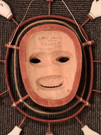 Eskimo Mask By Larry Float Sr