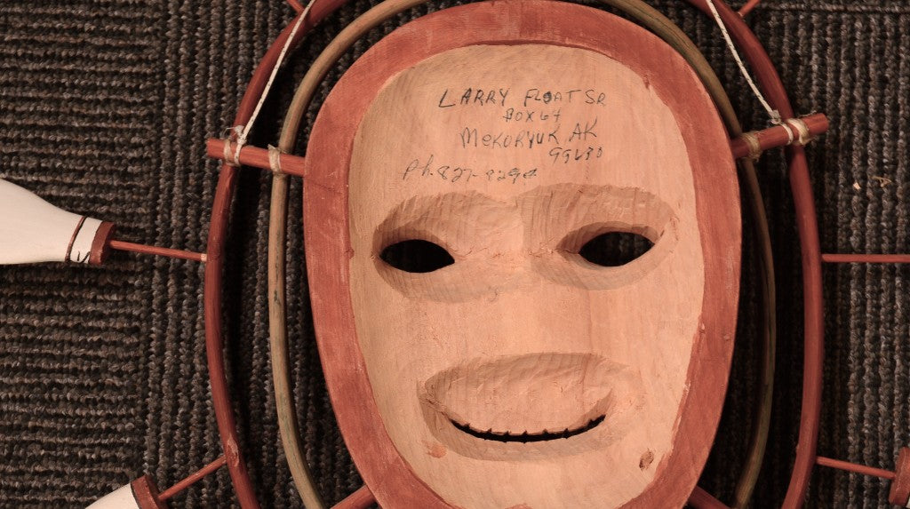 Eskimo Mask By Larry Float Sr