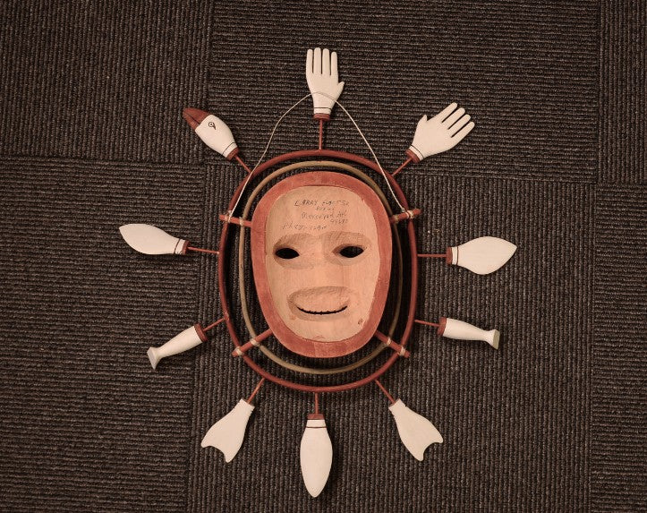 Eskimo Mask By Larry Float Sr