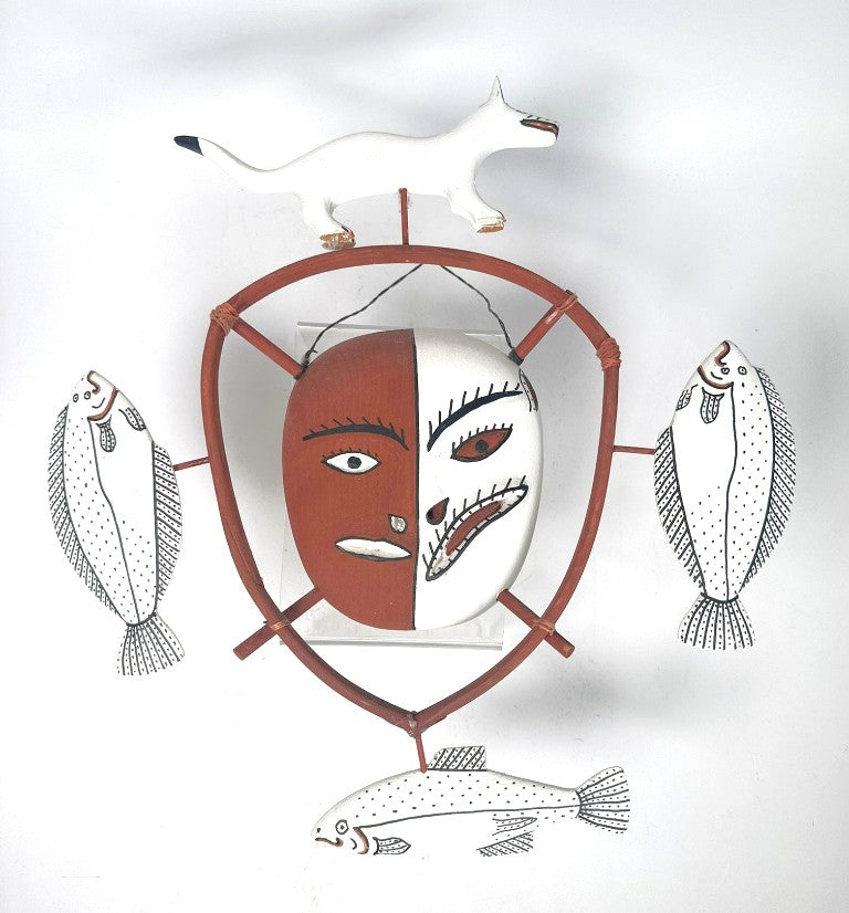 Inuit Spirit Mask By Peter L. Smith