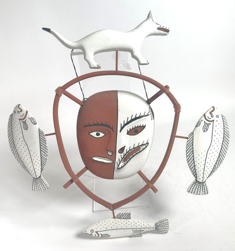 Inuit Spirit Mask By Peter L. Smith