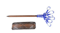 Navajo Leather Hair Barrett