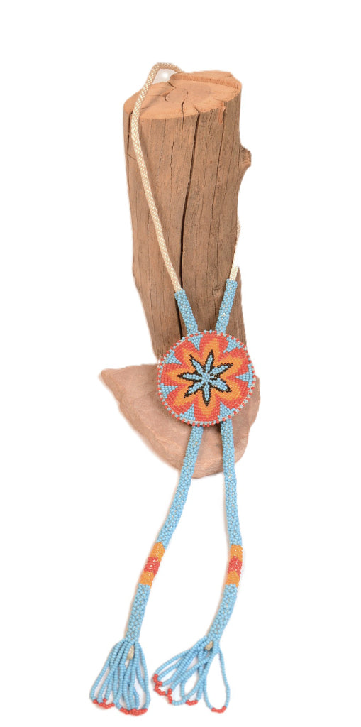 Shoshone Beaded Bolo Necklace