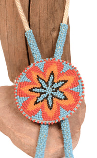 Shoshone Beaded Bolo Necklace