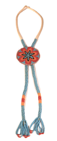 Shoshone Beaded Bolo Necklace