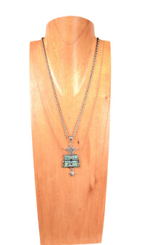 Navajo Channel Inlay Yei Pendant By Ray Tracey