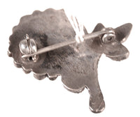 Zuni Pueblo Flower Pin