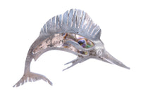 Mexico Sterling Silver Sailfish Pin