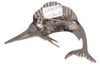 Mexico Sterling Silver Sailfish Pin
