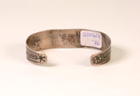 Navajo Bracelet Turquoise with Fred Harvey Dogs