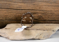 Navajo Sterling Silver and Turquoise Ring; 5 1/2
