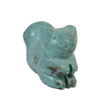 Zuni Pueblo Squirrel Turquoise Fetish