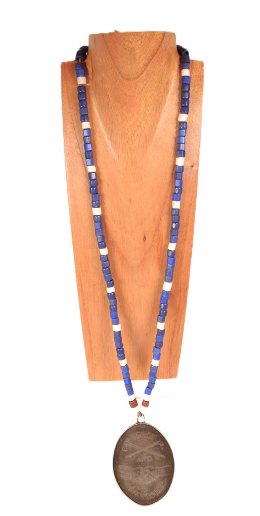Peace and Freedom Eagle with Shield Necklace and Medallion