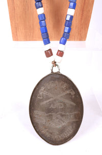 Peace and Freedom Eagle with Shield Necklace and Medallion