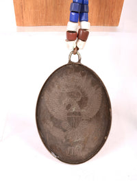 Peace and Freedom Eagle with Shield Necklace and Medallion