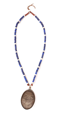 Peace and Freedom Eagle with Shield Necklace and Medallion