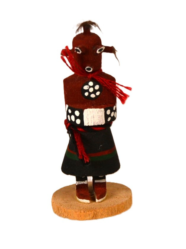 Hopi Pueblo Miniature Mudhead Kachina Doll