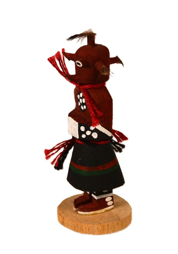 Hopi Pueblo Miniature Mudhead Kachina Doll