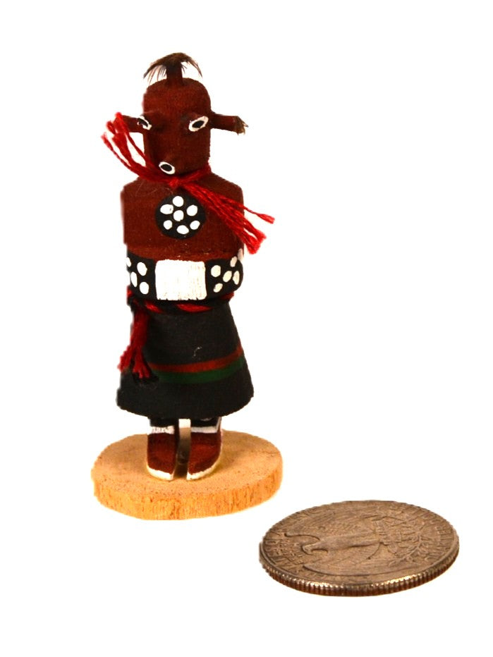 Hopi Pueblo Miniature Mudhead Kachina Doll