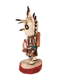 Hopi Pueblo Miniature Great Horned Owl Kachina By Gordon Crook