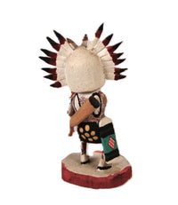 Hopi Pueblo Miniature Great Horned Owl Kachina By Gordon Crook