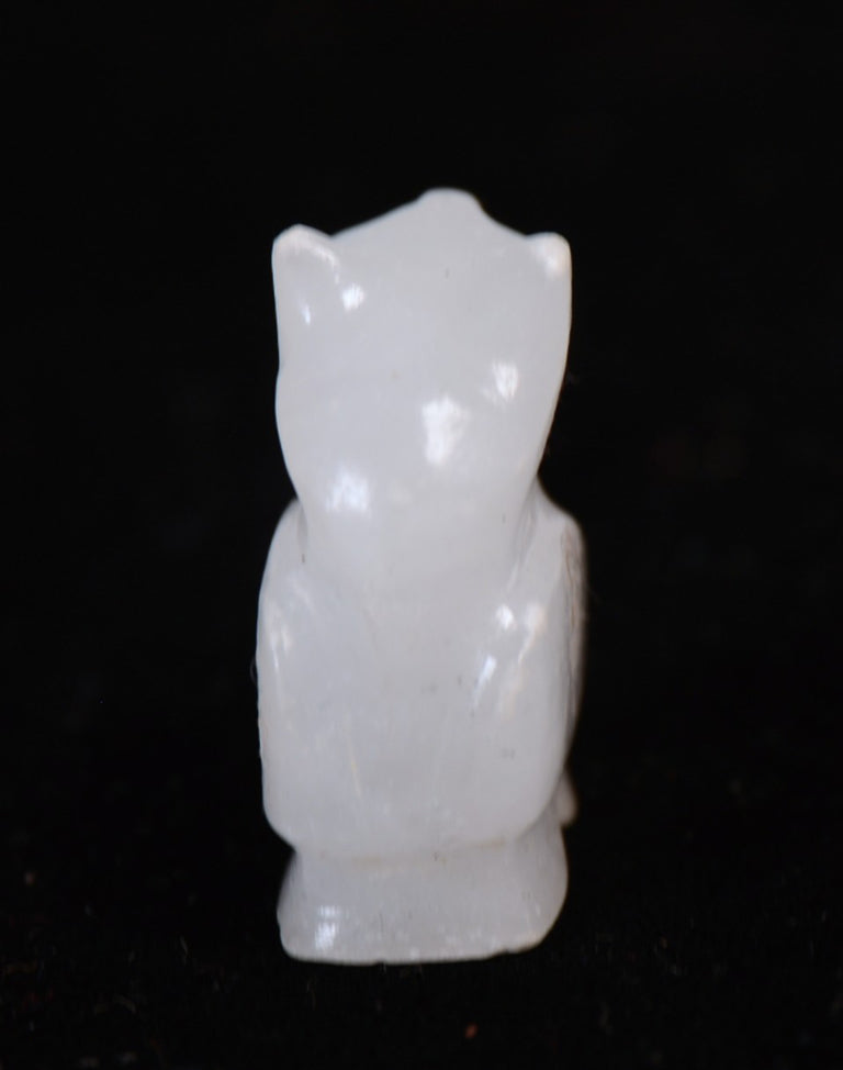 Zuni Pueblo White Cat Fetish