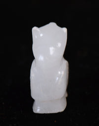Zuni Pueblo White Cat Fetish