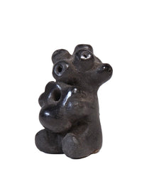 Santa Clara Pueblo Black Mudhead Pottery