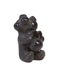 Santa Clara Pueblo Black Mudhead Pottery