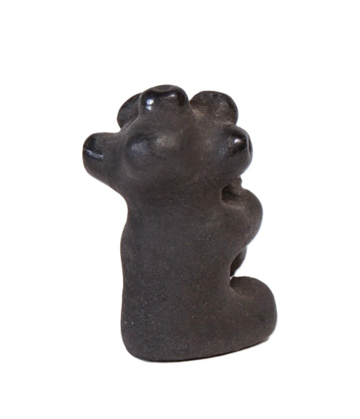 Santa Clara Pueblo Black Mudhead Pottery
