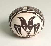 Acoma Pueblo Seed Jar Pottery By Phillip Iule