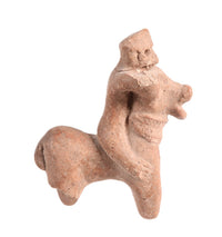 Mayan Pre-Columbian Bull Rider Figure Pottery