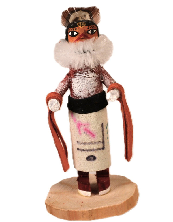 Hopi Pueblo Miniature Snore Kachina Doll