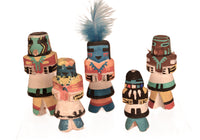 Hopi Pueblo Route 66 Kachina Dolls Set of 5