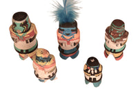 Hopi Pueblo Route 66 Kachina Dolls Set of 5