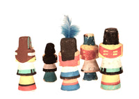 Hopi Pueblo Route 66 Kachina Dolls Set of 5