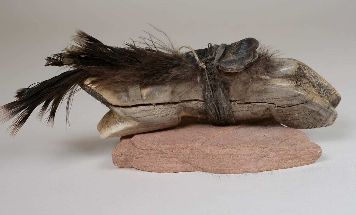 Vintage Antler Fetish by Teddy Weahkee
